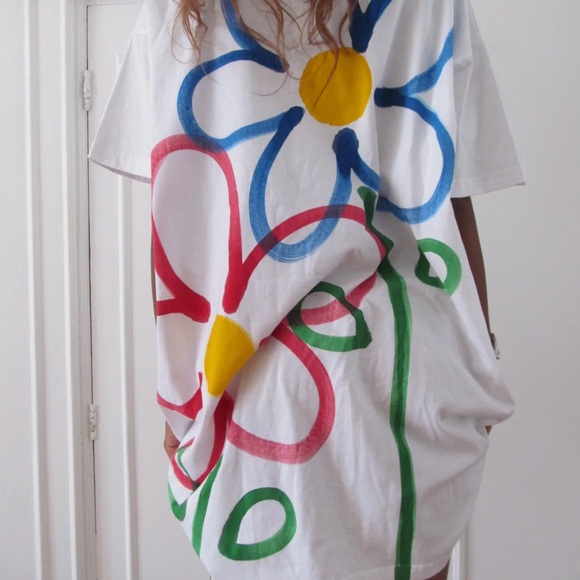 keely llc Tops - Keely llc primary daisy tall tshirt dress